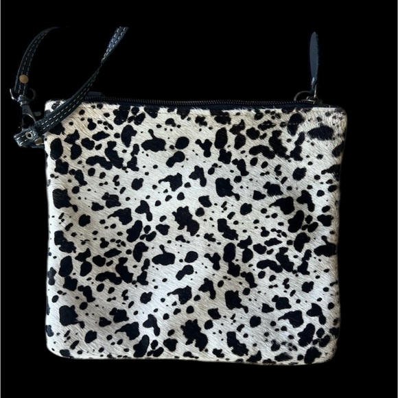 Myra Bag Handbags - Myrna cowhide wristlet cream, color and black excellent condition